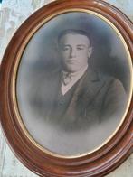 Foto lijst ovaal vintage, Ophalen, Minder dan 50 cm, Gebruikt, Minder dan 50 cm