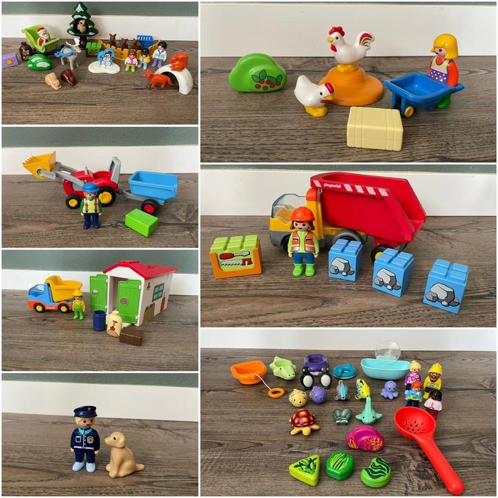 Grote Playmobil 1.2.3 set– compleet en in goede staat, Kinderen en Baby's, Speelgoed | Playmobil, Zo goed als nieuw, Ophalen of Verzenden