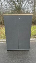 Antraciet  Archiefkast Dossierkast kantoorkast, Ophalen, Gebruikt, 50 tot 100 cm, 150 tot 200 cm