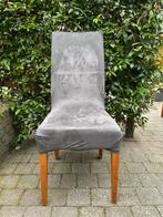 Eetkamerstoelen 6 stuks GRATIS, Huis en Inrichting, Stoelen, Ophalen, Gebruikt, Grijs, Vijf, Zes of meer stoelen
