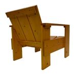 Vintage Kratstoel naar Gerrit Rietveld stoel, Vintage, Zo goed als nieuw, Eén, Hout