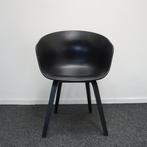 HAY About a Chair AAC 22 Design Stoel | Eetkamerstoel zwart, Hout, Gebruikt, Zwart, Ophalen of Verzenden