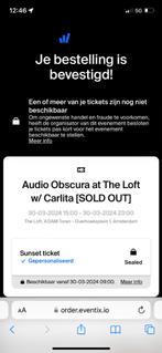 Ticket, Tickets en Kaartjes, Evenementen en Festivals, Eén persoon