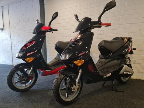 2x Aprilia SR LC / 50cc / 97-98 / 2 takt / Tetsuya Racing, Fietsen en Brommers, Scooters | Aprilia, Gebruikt, SR 50, Maximaal 45 km/u