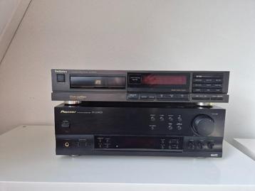 Pioneer SX-209RDS Versterker + Technics SL-P202A Disc Player beschikbaar voor biedingen