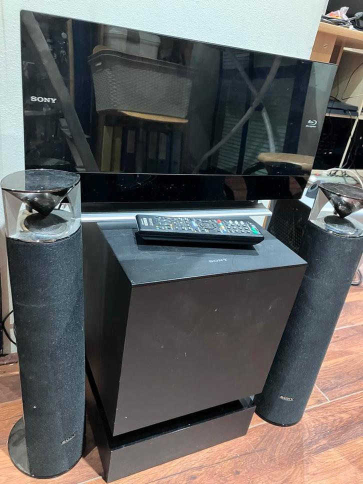 Sony Home Cinema Set met Radio, HDMI & USB, Audio, Tv en Foto, Home Cinema-sets, Gebruikt, Blu-ray-speler, 2.1-systeem, 40 tot 70 watt