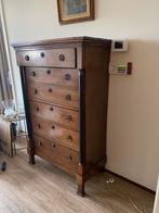 Hollandse Empire ladenkast, Huis en Inrichting, Kasten | Ladekasten, Ophalen, 100 tot 150 cm, 5 laden of meer, Empire