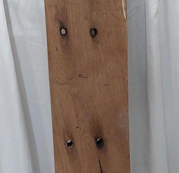 1x Plank 143x20x4 Spoorplank Bielzen Utrecht Station Kast beschikbaar voor biedingen