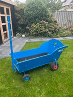 Nette bolderkar, Ophalen, Gebruikt