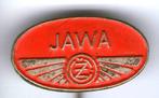 JAWA rood op zilverkleurig motorfiets speldje ( G_054 ), Verzenden, Nieuw, Transport, Speldje of Pin