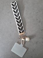 zwart-wit-goudkleur hanger/bandje voor GSM/sleutels, nieuw, Ophalen of Verzenden, Nieuw, Overige typen, Overige merken