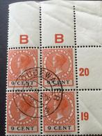 NVPH 181, blok van 4. Lees verder., Ophalen of Verzenden, T/m 1940