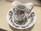 Lampetstel, kan en schaal, The Botanic Garden, Antiek en Kunst, Antiek | Servies los, Ophalen of Verzenden