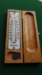 Antieke Fahrenheit Thermometer in Etui, Antiek en Kunst, Antiek | Gereedschap en Instrumenten, Ophalen of Verzenden
