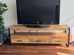 Tv meubel mango hout, 100 tot 150 cm, Ophalen of Verzenden, Zo goed als nieuw, Minder dan 100 cm