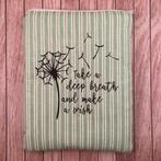 e-reader hoes met quote Take a deep breath and make a wish, Ophalen of Verzenden, Nieuw
