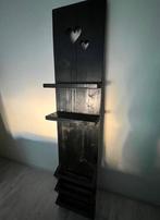 Houten wandbord, Ophalen, Gebruikt
