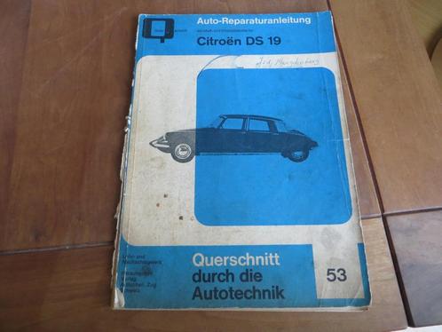Reparaturanleitung vraagbaak Citroen DS 19, Auto diversen, Handleidingen en Instructieboekjes, Ophalen of Verzenden