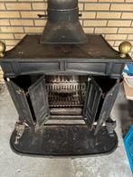 Antieke Houtkachel / Openhaard, Gebruikt, Houtkachel, Ophalen of Verzenden, Vrijstaand