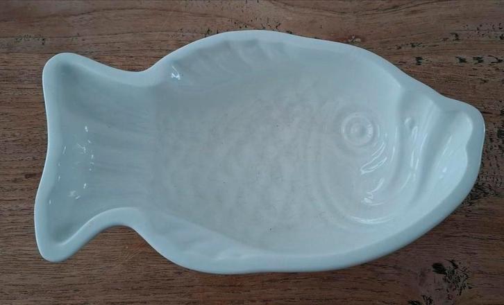 Vintage Visvormige Schaal Petrus Regout Maastricht, Antiek en Kunst, Antiek | Schalen, Ophalen of Verzenden