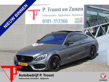 Mercedes-Benz C-Klasse Coupé 200 Prestige AMG Automaat/Pano beschikbaar voor biedingen