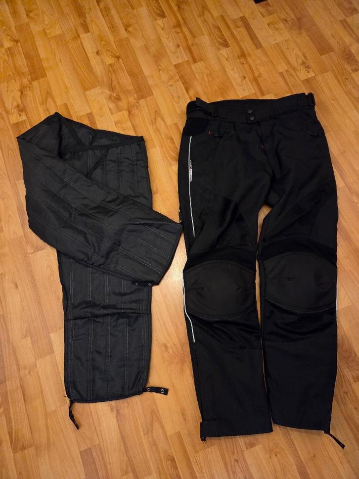 Doorwaai motorbroek / overbroek incl. protectors en voering, Motoren, Kleding | Motorkleding, Broek | textiel, Heren, Nieuw zonder kaartje