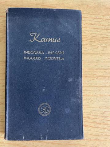 Indonesisch-Engels, Engels-Indonesisch Woordenboekje beschikbaar voor biedingen