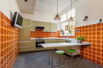 Retro Keuken uit de Jaren 70 - Zelf Demonteren! beschikbaar voor biedingen