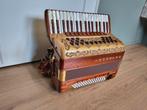 Brandoni musette super accordeon, Muziek en Instrumenten, Accordeons, Gebruikt, 120-bas, Met riemen, Ophalen