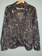 Leuke feestelijke blouse, Kleding | Dames, Blouses en Tunieken, Ophalen of Verzenden, Zo goed als nieuw, Maat 38/40 (M), Zwart