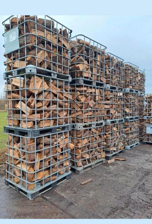 Droog berken hout, Tuin en Terras, Haardhout, Blokken, Minder dan 3 m³, Ophalen of Verzenden