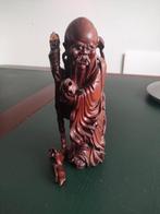 Antiek vintage houtsnijwerk beeld, Antiek en Kunst, Ophalen