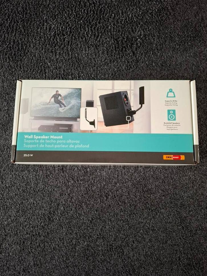Luidspreker beugel Omnimount - NIEUW, Audio, Tv en Foto, Luidsprekers, Nieuw, Overige typen, Minder dan 60 watt, Overige merken