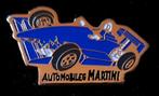 Martini Automobiles pin-blauw, Verzenden, Nieuw, Transport, Speldje of Pin