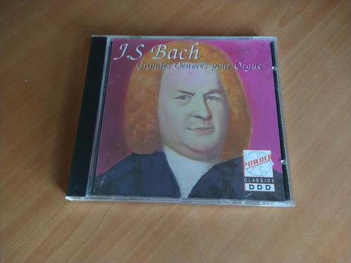 CD J.S. Bach - Grandes Oeuvres pour Orgue (orgel), Cd's en Dvd's, Cd's | Klassiek, Zo goed als nieuw, Overige typen, Barok, Ophalen of Verzenden