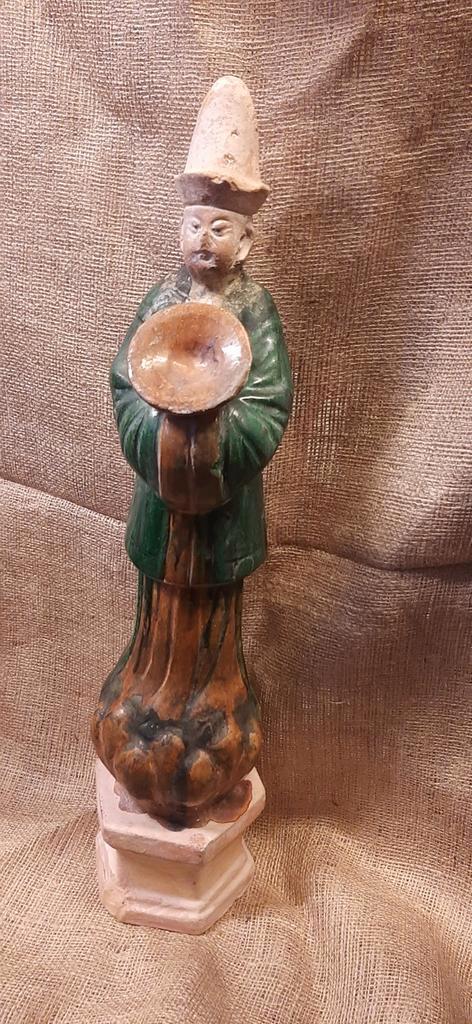 Antiek Chinees Aardewerk Beeld, Antiek en Kunst, Kunst | Beelden en Houtsnijwerken, Ophalen of Verzenden