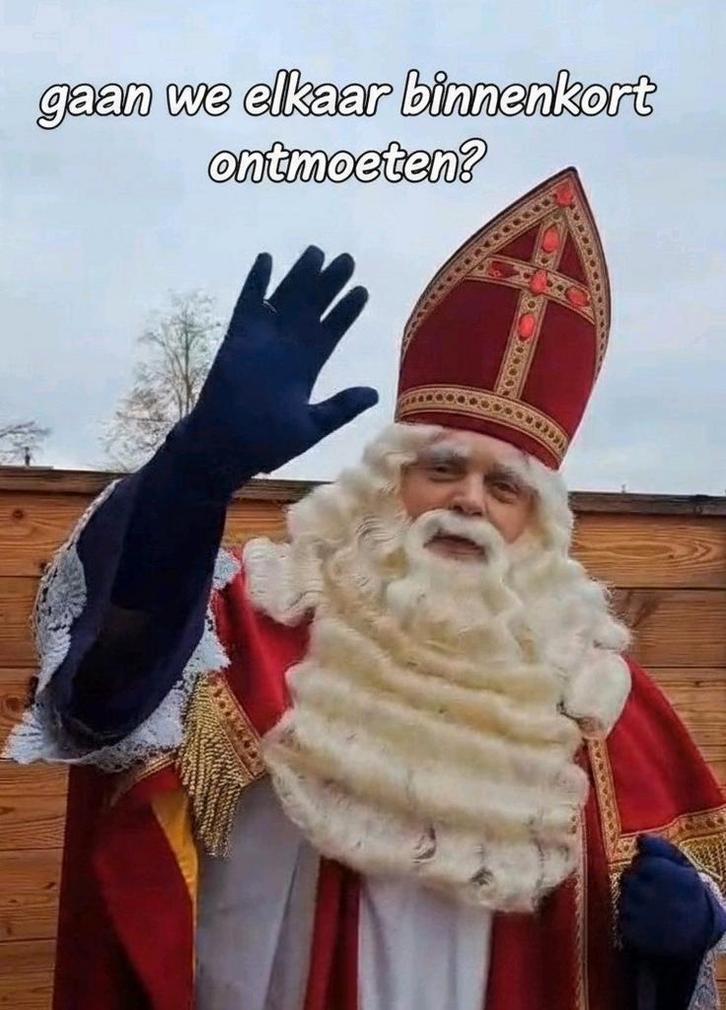 Sinterklaas en pieten bij u op bezoek., Diversen, Sinterklaas, Zo goed als nieuw, Ophalen
