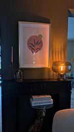 Wandversiering in lijst, Minder dan 50 cm, Ophalen of Verzenden, Zo goed als nieuw, Minder dan 50 cm