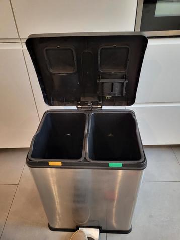 EKO Rejoice Pedaalemmer 30+30L - RVS beschikbaar voor biedingen
