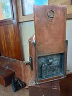 Koperen BB Stormlantaarn - 1940 - Nieuwstaat, Antiek en Kunst, Antiek | Lampen, Ophalen of Verzenden