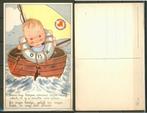 Humor Nostalgie Vintage Ansichtkaart f-7 jdu, Ophalen of Verzenden, 1920 tot 1940, Ongelopen, Overige thema's