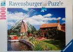 Ravensburger,1000 stukjes - Windmolen, Ophalen of Verzenden, 500 t/m 1500 stukjes, Zo goed als nieuw, Legpuzzel