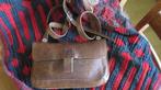 Keecie, leren tas, model Monkey Tree, cognac used look, Sieraden, Tassen en Uiterlijk, Overige merken, Gebruikt, Bruin, Verzenden