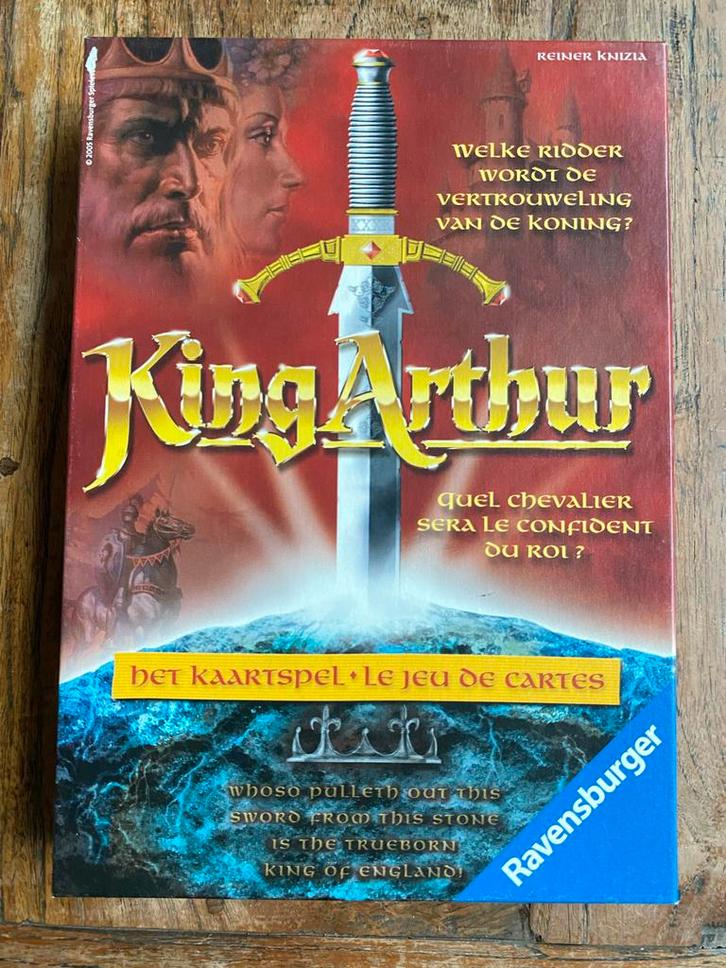 King Arthur Kaartspel - Nieuw in Seal!, Hobby en Vrije tijd, Gezelschapsspellen | Kaartspellen, Nieuw, Een of twee spelers, Ophalen of Verzenden