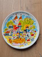 Groot Efteling Bord Blond Amsterdam - 33cm, Porselein of Keramiek, Schaal, Rond, Ophalen of Verzenden