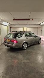 Saab 9-5 2.0 T Sport Estate AUT 2007 Grijs LPG G3, Auto's, Saab, 1800 kg, 4 cilinders, Origineel Nederlands, Stationwagon