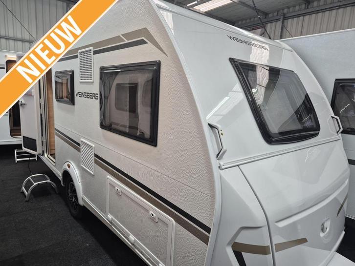 Weinsberg CaraOne 420 QD, Caravans en Kamperen, Caravans, Bedrijf, tot en met 4, 750 - 1000 kg, Treinzit, Overige merken, Dwarsbed