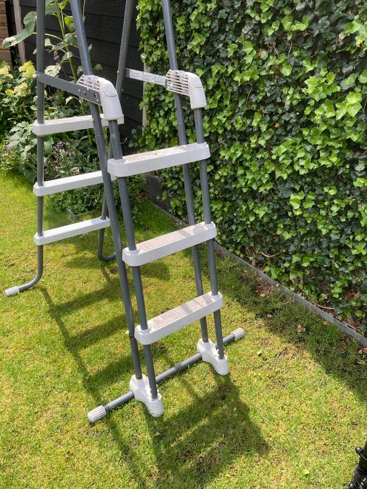 Zwembad TRAPJE, Tuin en Terras, Zwembad-toebehoren, Gebruikt, Ophalen