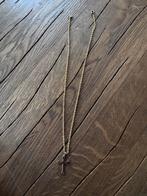 Goudkleurig kettinkje met kruis, Overige materialen, Gebruikt, Ophalen of Verzenden, Kruis of Symbool