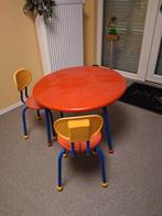 Kindertafel met 4 stoeltjes, Kinderen en Baby's, Kinderkamer | Tafels en Stoelen, Ophalen, Gebruikt, Tafel(s) en Stoel(en)
